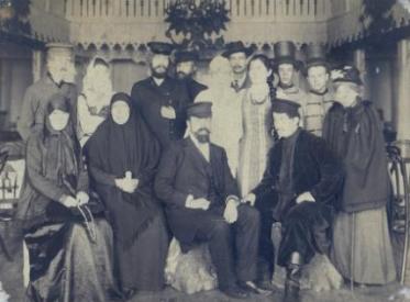 Актёры Очёрского театра, 1904 г.(фото из архива Очерского музея)